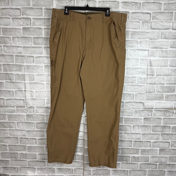 Legendary Whitetails Dark Canvas Straight Leg Cargo Outdoor Pants Mens 40 x 32 - Picture 1 of 11